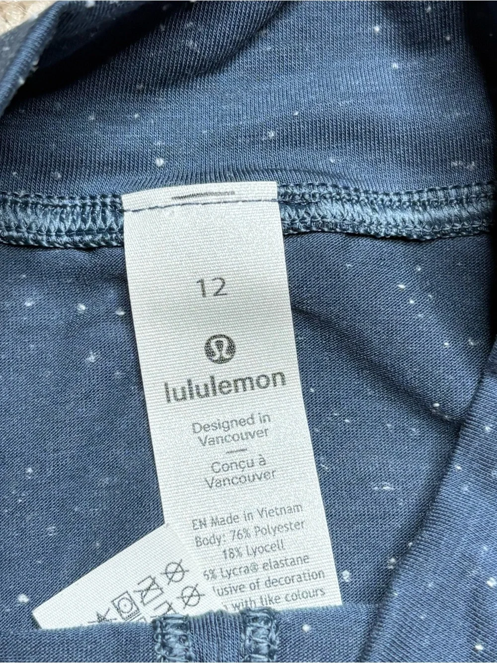 Lululemon Time to Restore Mock Neck Short Sleeve